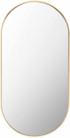 Hagenburg Gold Iron Frame Mirror