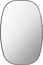 Kopparberg Black Gold Frame Round Mirror