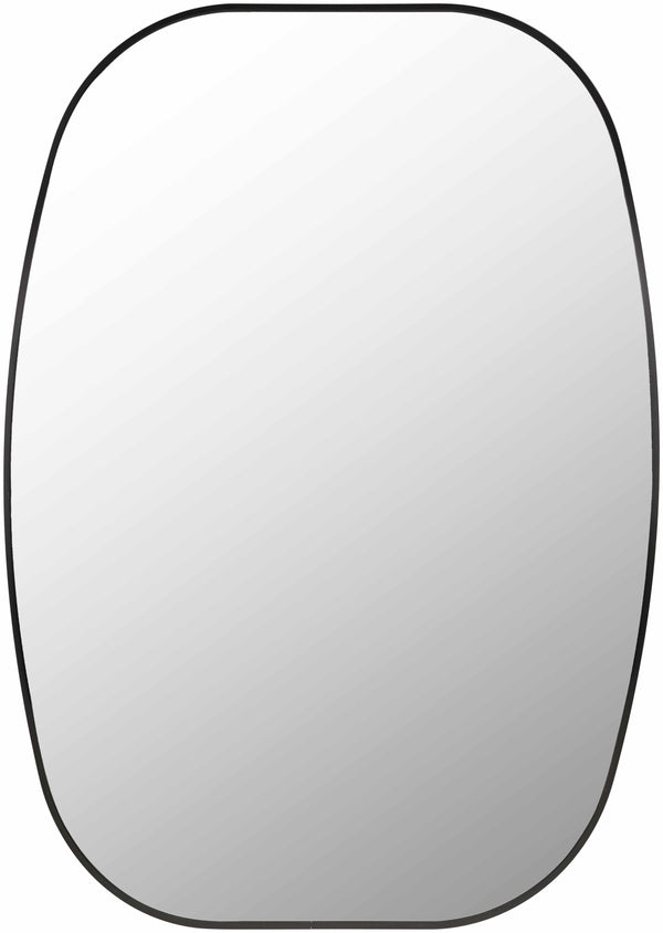 Kopparberg Black Gold Frame Round Mirror