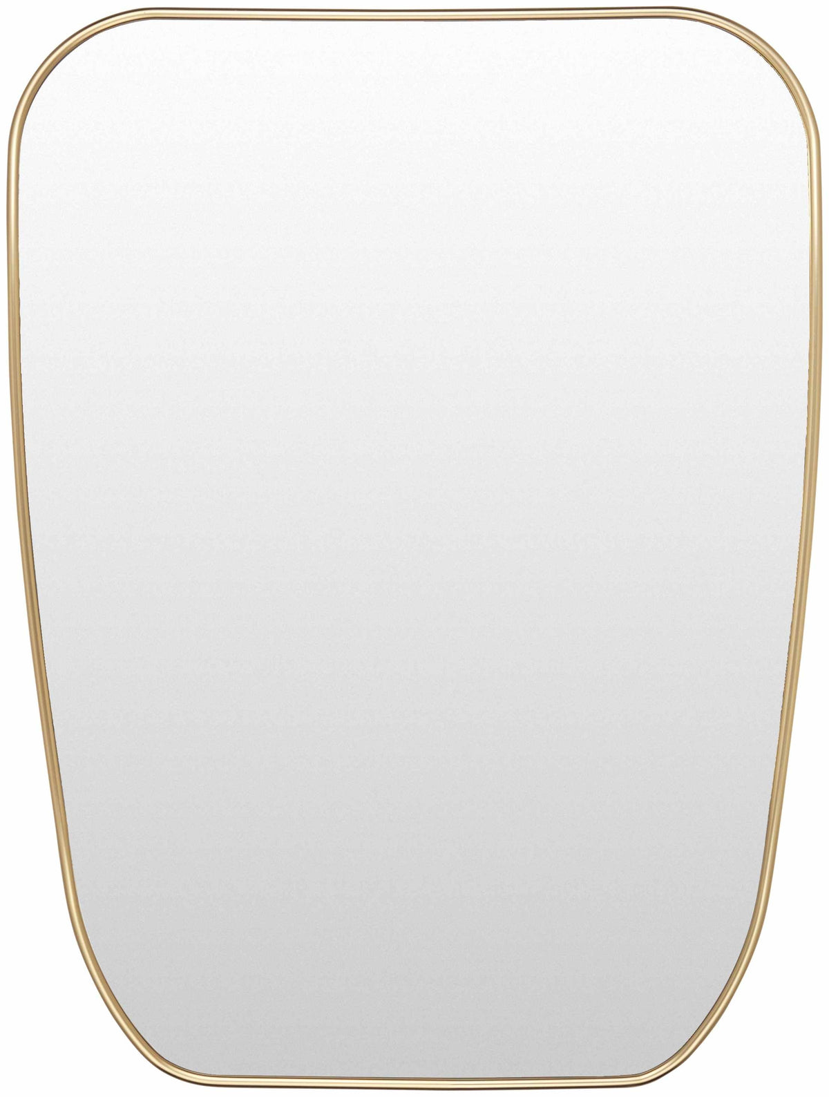 Orbassano Gold Frame Round Mirror - Clearance