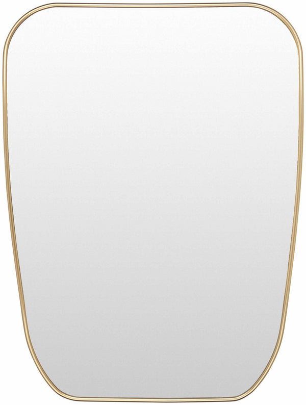 Orbassano Gold Frame Round Mirror - Clearance