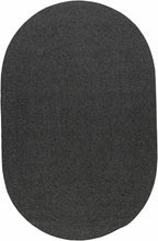 Black Braided Faux Jute Outdoor Rug