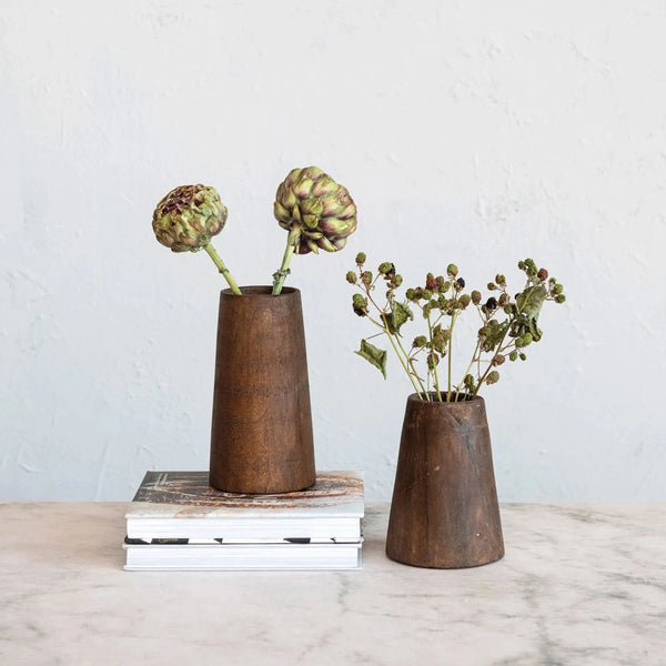 Natural Found Wood Vase