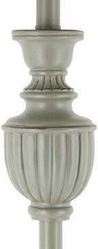Nelspruit Gray Resin Floor Lamp - Clearance