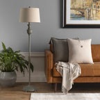 Nelspruit Gray Resin Floor Lamp - Clearance