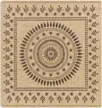 Beata Round Faux Jute Outdoor Rug - Clearance