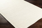 Kassa Cream Hand Woven Area Rug - Clearance