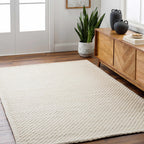 Kassa Cream Hand Woven Area Rug - Clearance