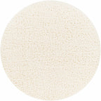 Siari Solid Cream Plush Rug
