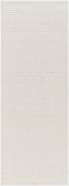 Bahar Cream Washable Area Rug