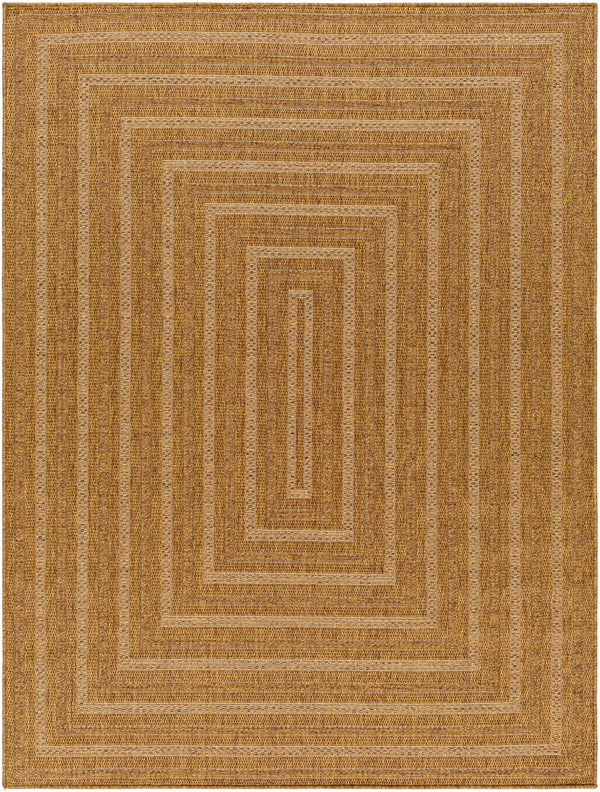 Dyami Flatweave Faux Jute Outdoor Rug