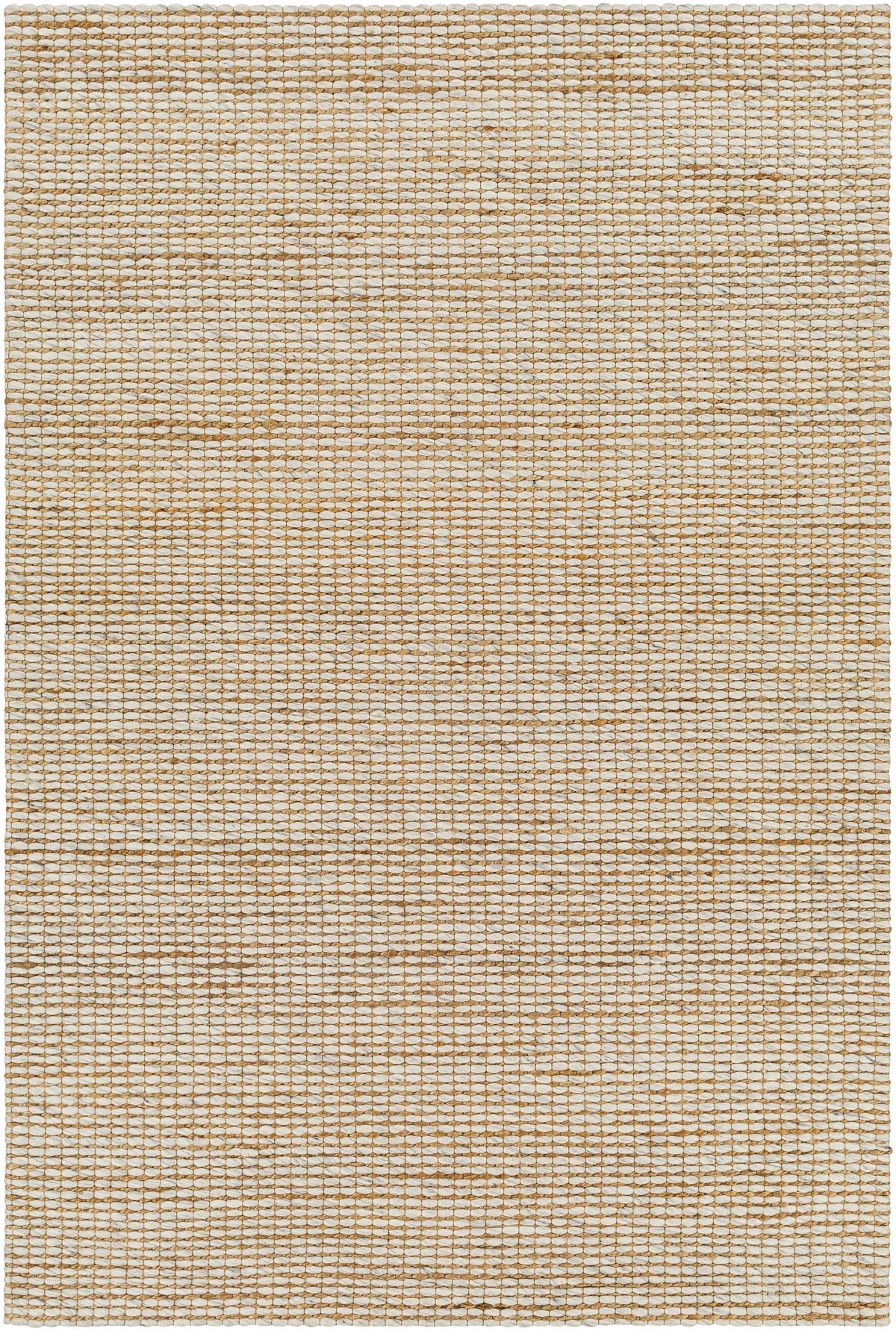 Riki Cream Jute-Wool Blend Rug