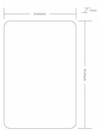 Sustinente White Carved Mirror - Clearance