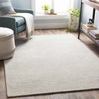 Orcas Hand Tufted Wool-Blend Rug - Aqua - Clearance