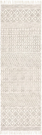 Valyermo Beige Hand Woven Cotton Rug - Clearance
